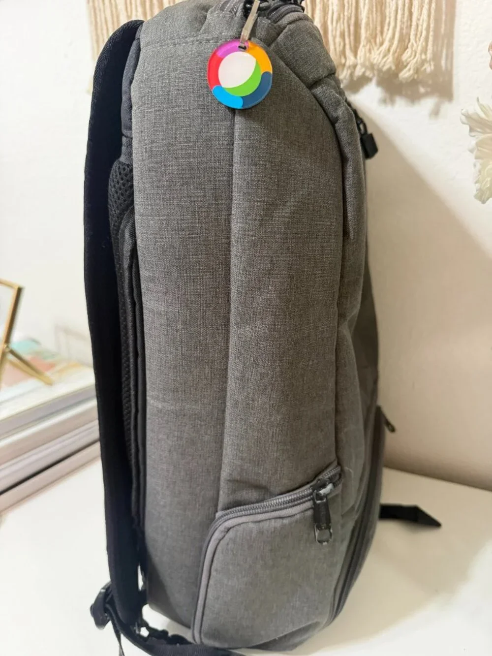 eBags Professional Slim Laptop Backpack Heathered Graphite EB2146-16
